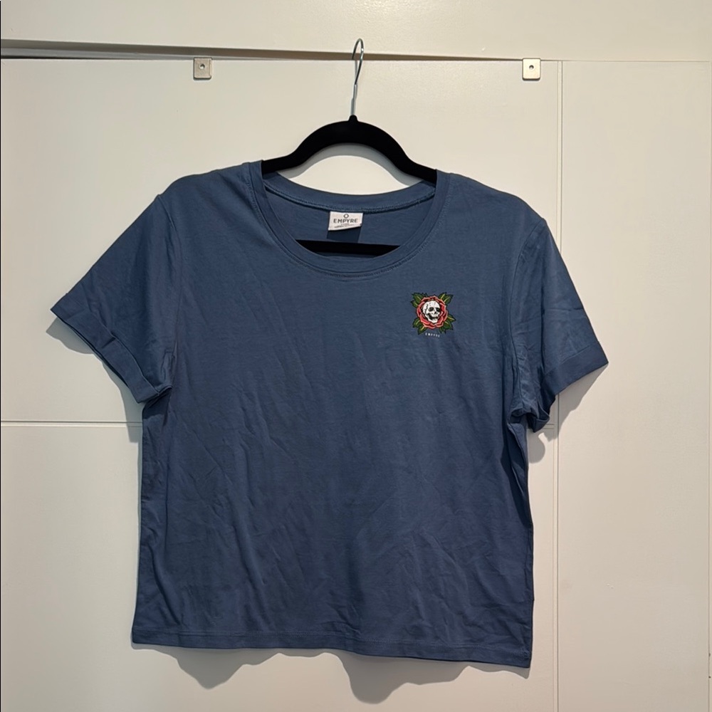 NWOT Empyre cropped baby tee (size large, runs small)